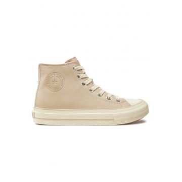 Pantofi dama  304373107 - Piele ecologica - Bej