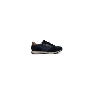 Pantofi sport barbati  304677519 - Piele naturala - Albastru