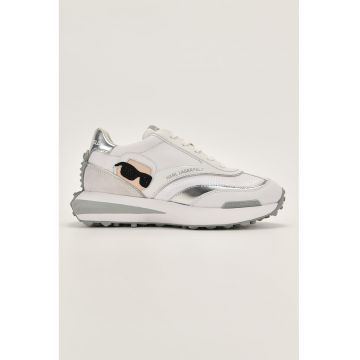 Pantofi sport cu insertii de piele