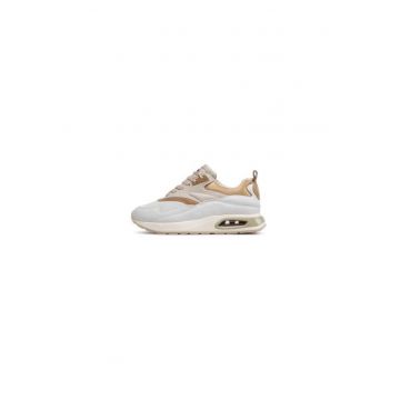 Pantofi sport dama  302111145 - Piele naturala - Gri