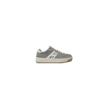 Pantofi sport dama  304250491 - Piele naturala - Gri