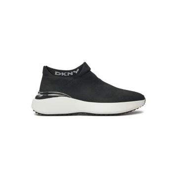 Pantofi sport dama  304275296 - Textil - Negru