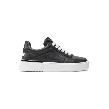 Pantofi sport dama  304275579 - Piele naturala - Negru