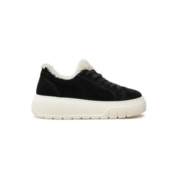 Pantofi sport dama  304338731 - Piele ecologica - Negru