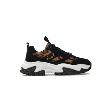 Pantofi sport dama  304387005 - Piele naturala - Maro