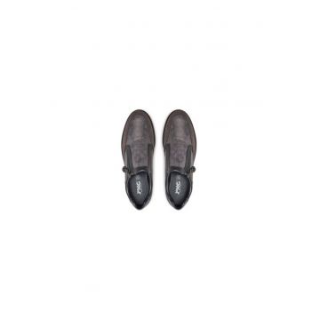 Pantofi sport dama  304531309 - Piele naturala - Gri