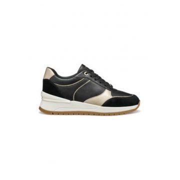 Pantofi sport dama  304620584 - Piele ecologica - Negru - Negru