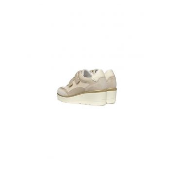 Pantofi sport dama  304623134 - Piele ecologica - Bej
