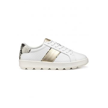 Pantofi sport dama  304623585 - Piele naturala - Alb