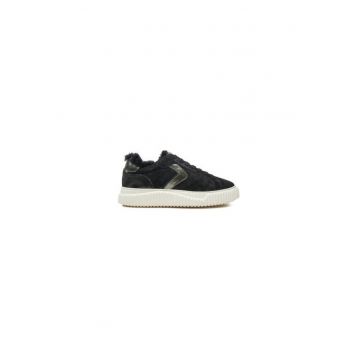 Pantofi sport dama  304819636 - Piele naturala - Negru