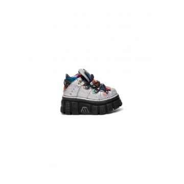 Pantofi sport dama  304874222 - Piele naturala - Multicolor