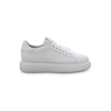 Pantofi sport dama  304878794 - Piele naturala - Alb