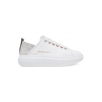 Pantofi sport dama  305357076 - Piele naturala - Alb