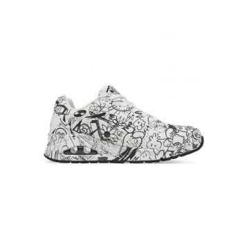 Pantofi sport dama  Piele ecologica - Alb