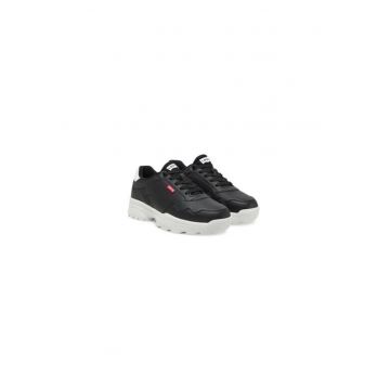 Pantofi sport unisex  305347503 - Piele ecologica - Negru