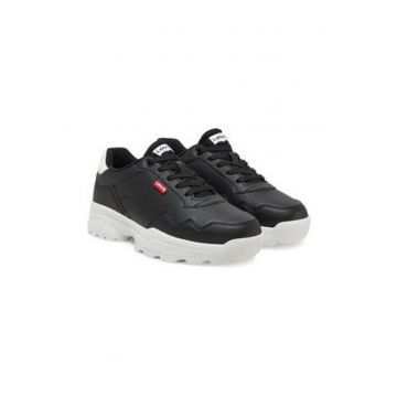 Pantofi sport unisex Levi S - 305347503 - Piele ecologica - Negru - Negru