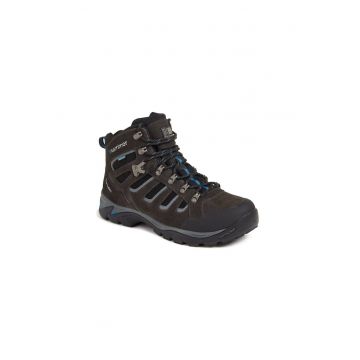 Pantofi trekking barbati -  Piele intoarsa/cauciuc