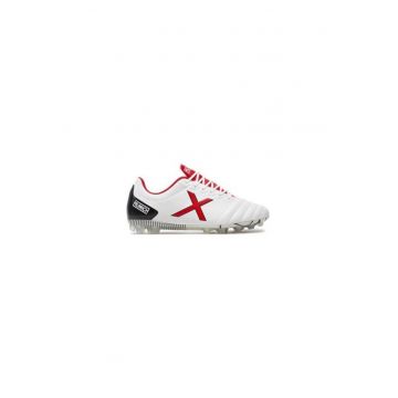 Ghete de fotbal barbati  303737856 - Piele ecologica - 46 EU - Alb