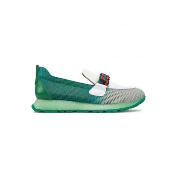 Pantofi dama  305054760 - Piele naturala - Verde - Verde