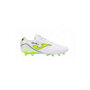Pantofi sport  AGUILA 2502 FG - alb - imitatie de piele - talpa de inalta calitate - inchidere cu sireturi