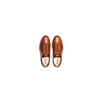 Pantofi sport barbati  302997428 - Piele naturala - Maro