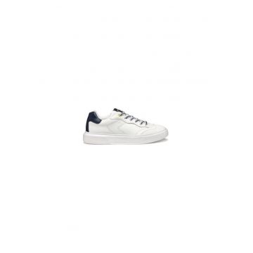 Pantofi sport barbati  304627651 - Piele naturala - Alb
