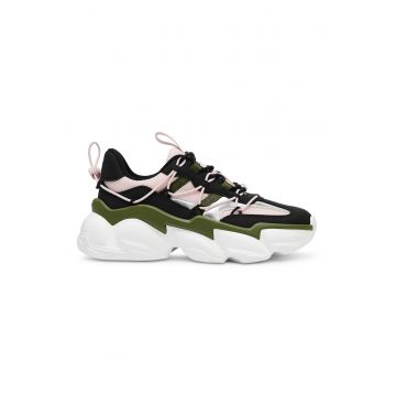 Pantofi sport cu aspect masiv si insertii de plasa Spectator