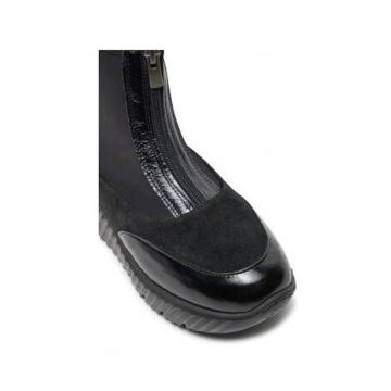Pantofi sport dama  304336775 - Piele naturala - 39 EU - Negru
