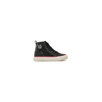 Pantofi sport dama  304420214 - Piele ecologica - Negru