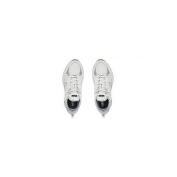Pantofi sport dama  304779596 - Piele naturala - Argintiu