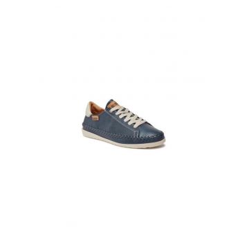Pantofi sport dama  Piele naturala - Albastru