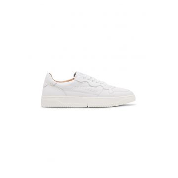 Pantofi sport de piele cu talpa plata Cliff