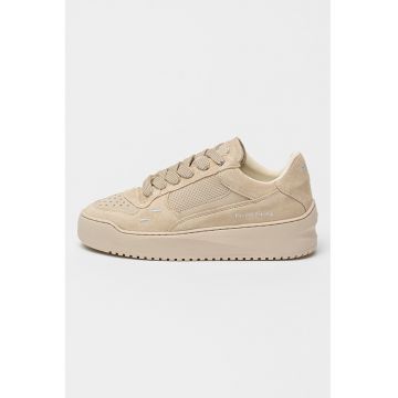 Pantofi sport din piele intoarsa si piele Avenue