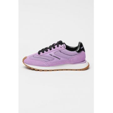 Pantofi sport din piele intoarsa si plasa Kairo
