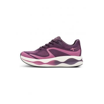 Pantofi sport wedge din material textil