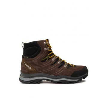 Pantofi sport barbati  201146200 - Piele intoarsa/Sintetic/Textil - Maro