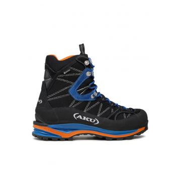Pantofi sport barbati  208825788 - Piele intoarsa/Textil - Negru