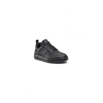 Pantofi sport barbati  209817232 - Piele naturala - Negru