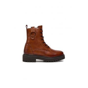 Pantofi sport dama -  25893 - Piele naturala - Maro