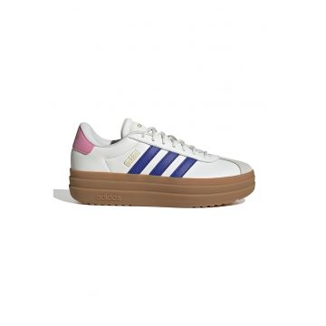 Pantofi sport din piele ecologica cu garnitura din piele intoarsa VL Court Bold