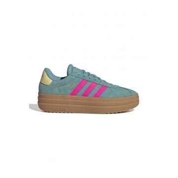 Pantofi sport flatform din piele intoarsa VL Court Bold