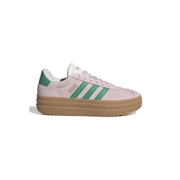 Pantofi sport flatform din piele intoarsa VL Court Bold