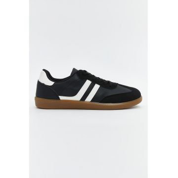 Pantofi sport low-cut cu model uni