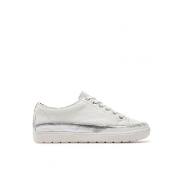 Tenisi dama -  30366278336 - Piele naturala - Alb
