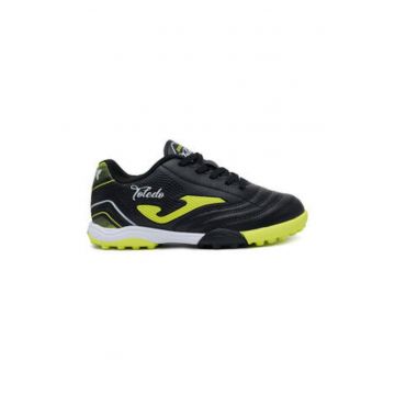 Ghete de fotbal unisex  304911682 - Piele ecologica - Negru - Negru