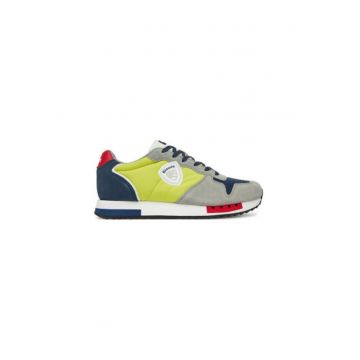 Pantofi sport barbati - S5QUEENS05/MES -  Textil - 40 EU - Bleumarin/Gri/Verde