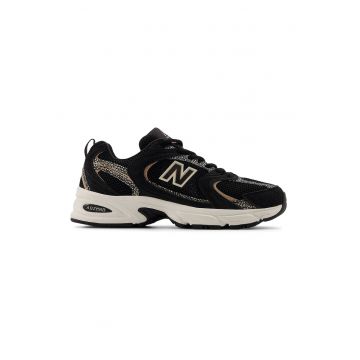 Pantofi sport cu garnituri din piele intoarsa 530