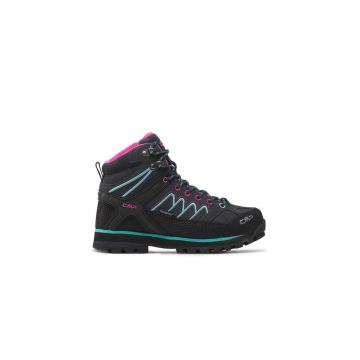 Pantofi sport dama -  12240 - Piele naturala - Albastru - Gri