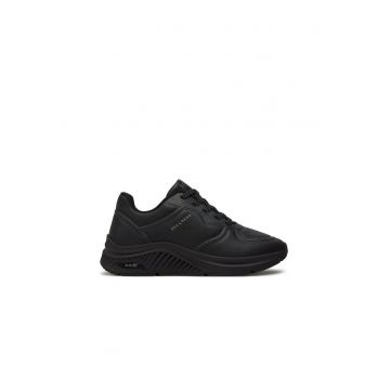 Pantofi sport dama -  209071 - Piele ecologica - Negru -