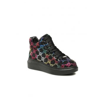 Pantofi sport dama -  303185732 - Negru - Textil